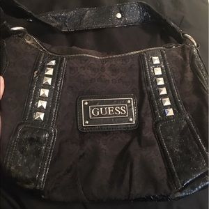 Black GUESS purse