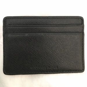 Black Micheal Kors card holder