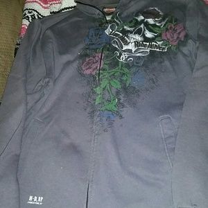Harley Davidson zip up sweatshirt
