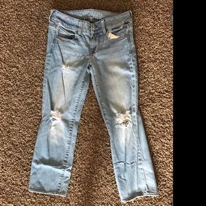 American Eagle Artist Crop Jeans