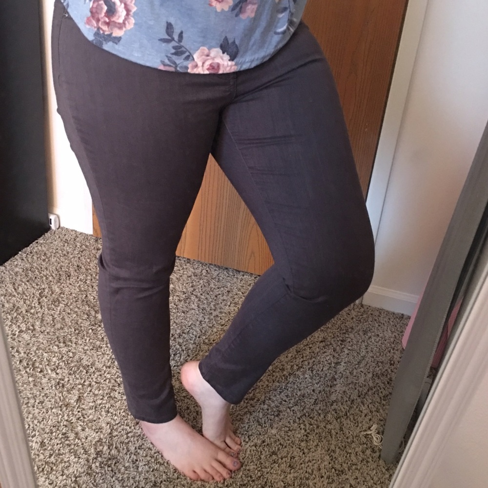 Gray Skinny Jeans
