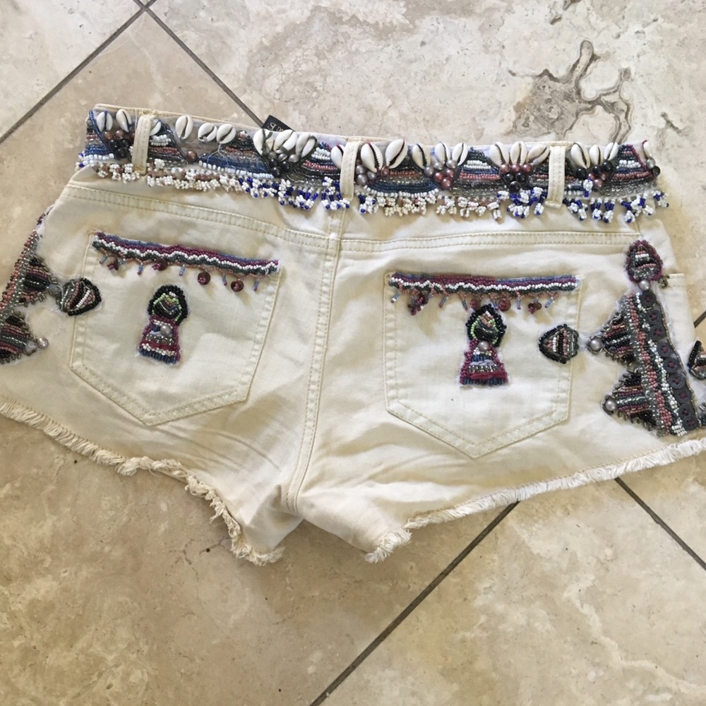 COACHELLA Special edition shorts embellished