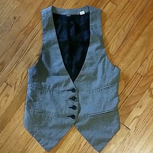 BDG grey and black vest