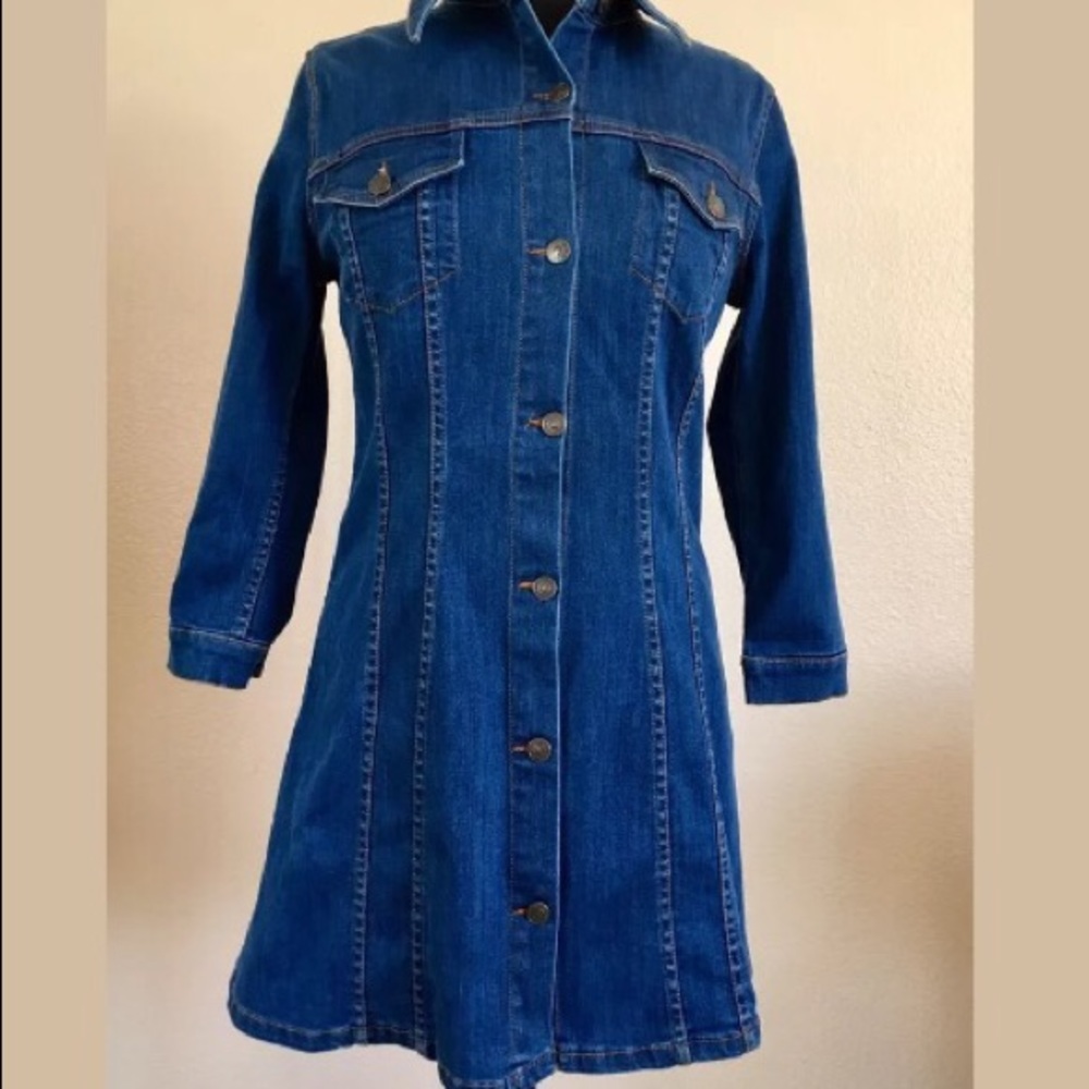Zara denim dress. Brand New!