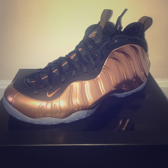 NIKE AIR FOAMPOSITE ONE "COPPER" - Picture 1 of 4