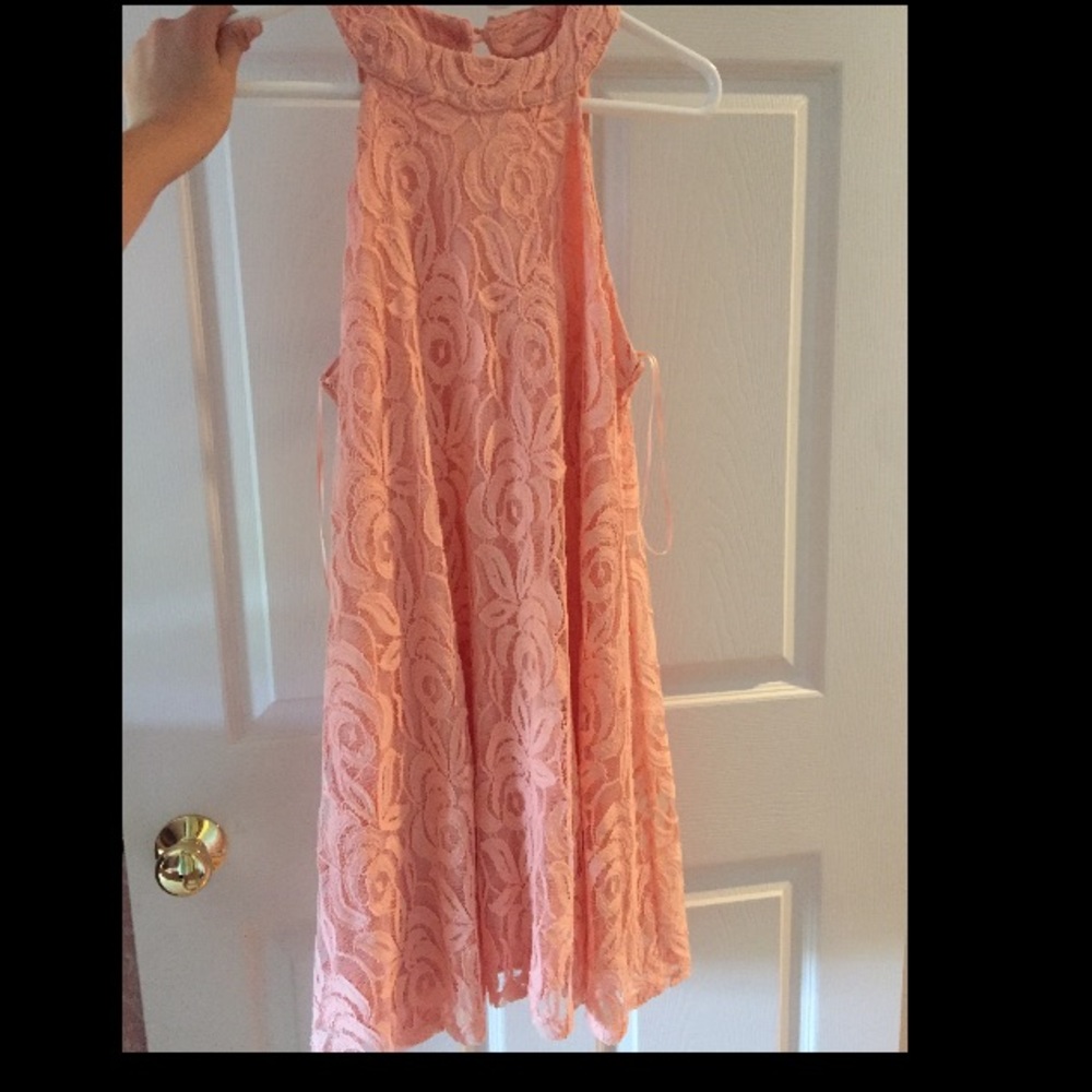 Altar's state floral pink dress medium