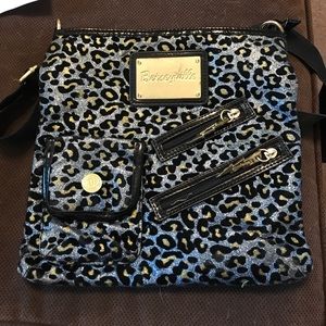 Betsey johnson cheetah satchel
