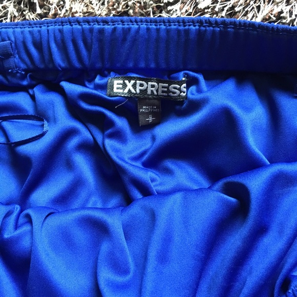 💎Chiffon Blue Sleeveless Express Dress - Picture 4 of 4