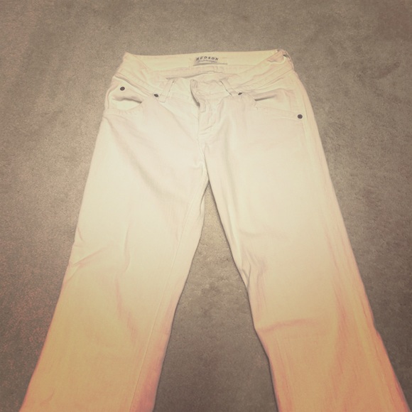 White Hudson jeans! - Picture 1 of 4