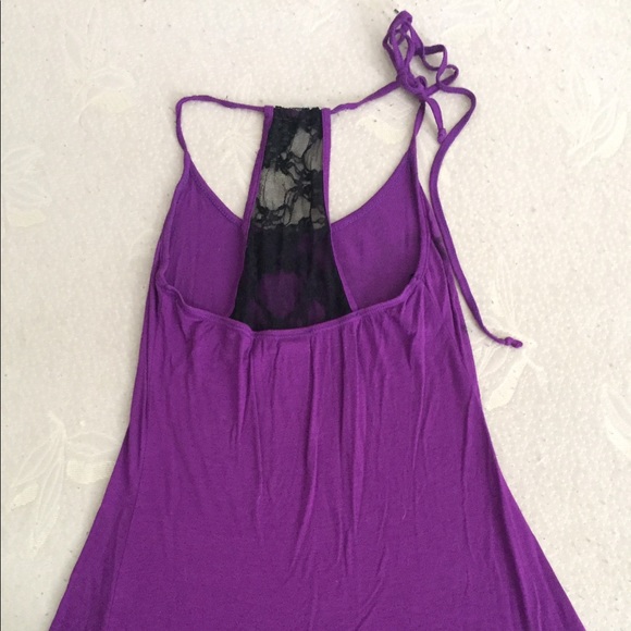 Purple tank top - Picture 2 of 3