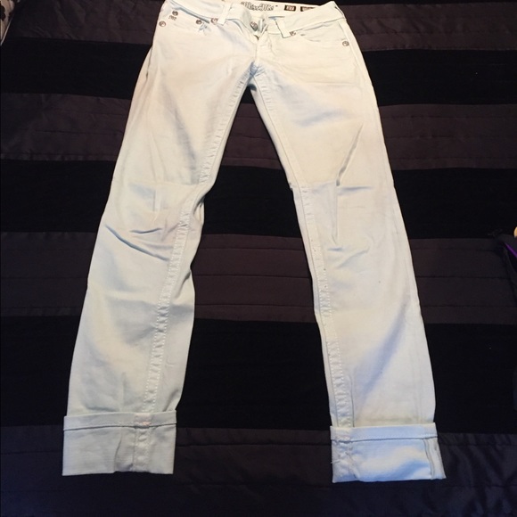 Mint Miss Me Jeans - Picture 4 of 5