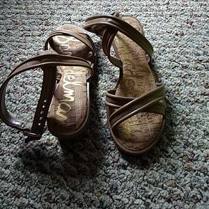 Nude sandals