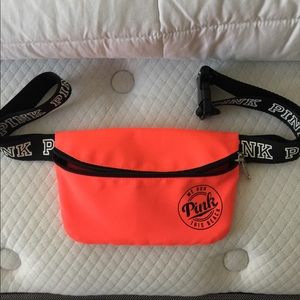 NEW VICTORIA SECRET PINK NEON FANNY PACK