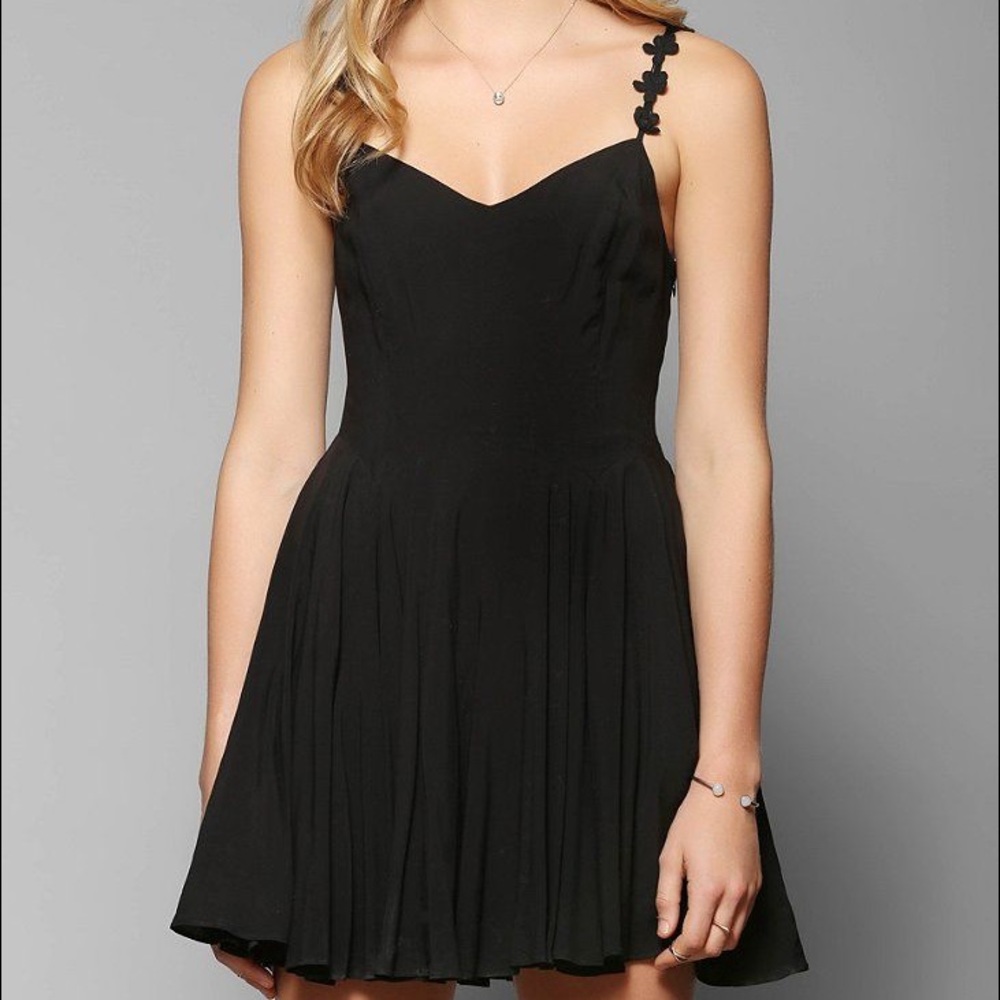 urban outfitters flower straps dress