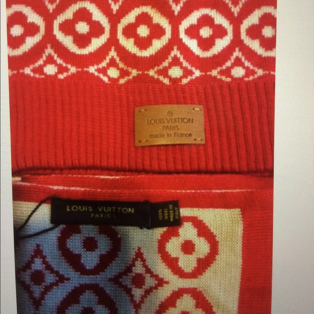 Louis Vuitton Hat and scarf set. SOLD! - Picture 2 of 2