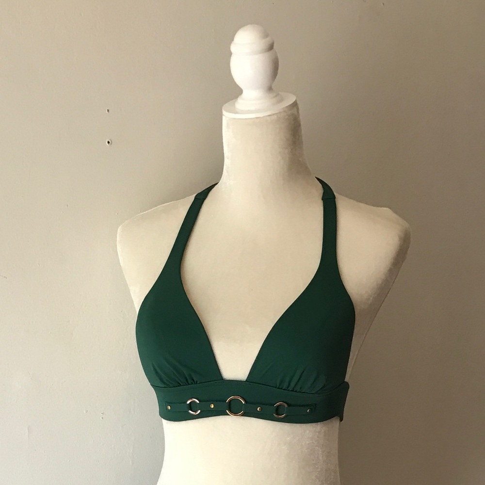 Victoria's Secret Olive Green Bikini Top