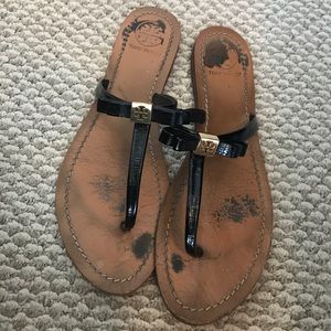 Tory Butch flip flops