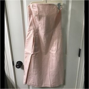 VGUC J Crew seersucker dress