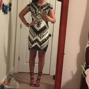 Express sequined dress
