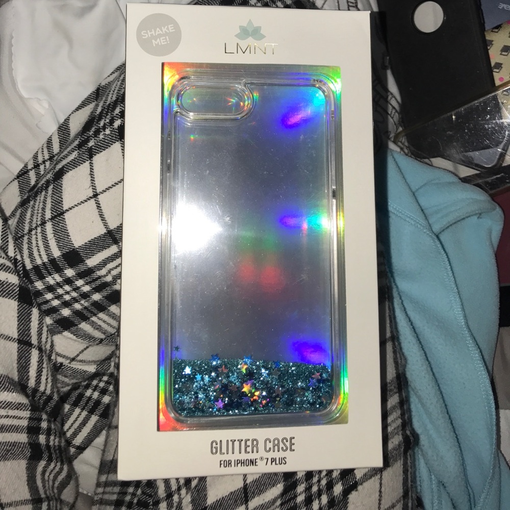Iphone 7 plus glitter case