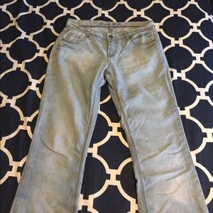 Amisu Denim sz 4 flair cut. Super soft & pretty