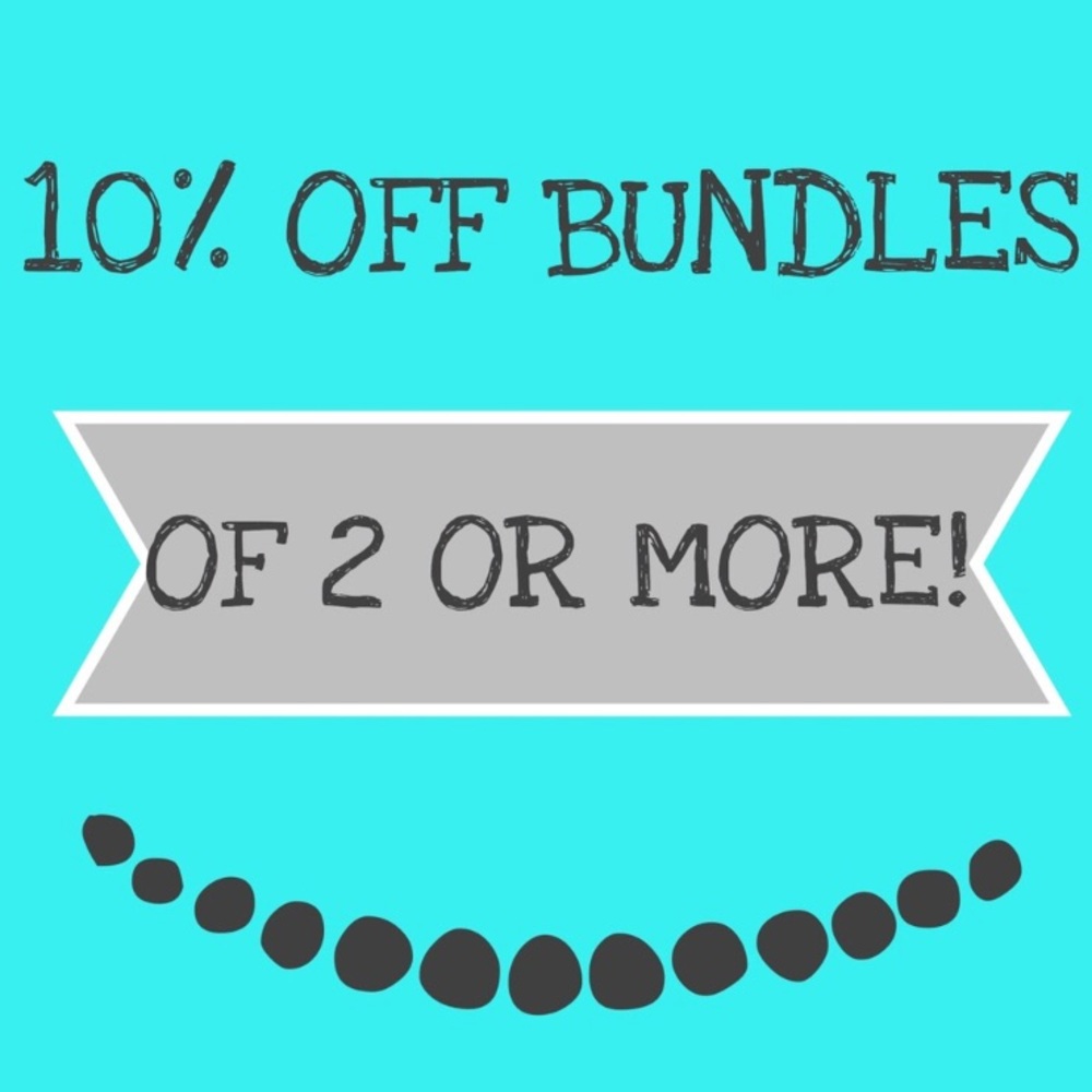 10% off on bundles and offers always welcome!