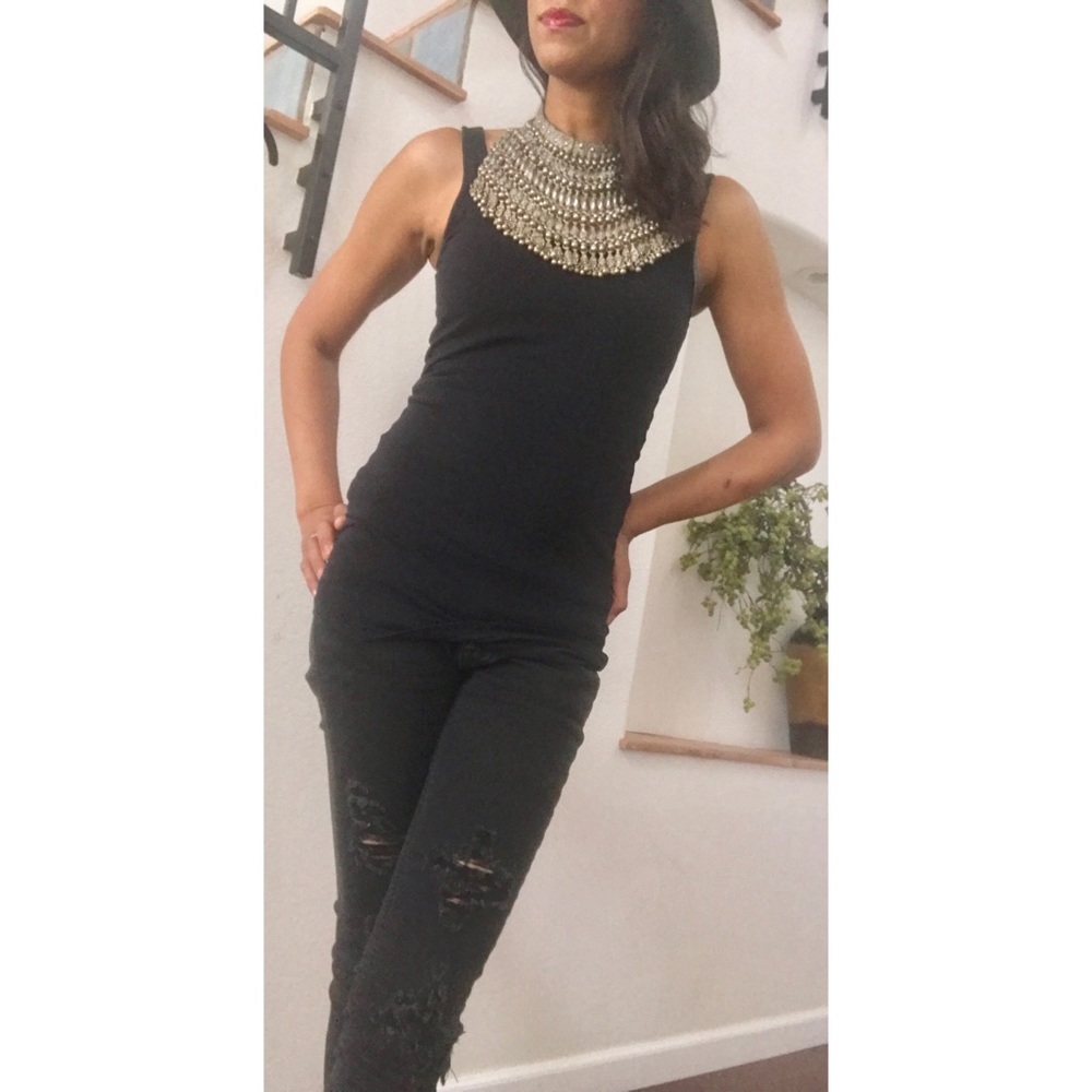 ๐ตHP๐ตVTG 80s Saudi Arabia Bedouin Necklace - Picture 3 of 8