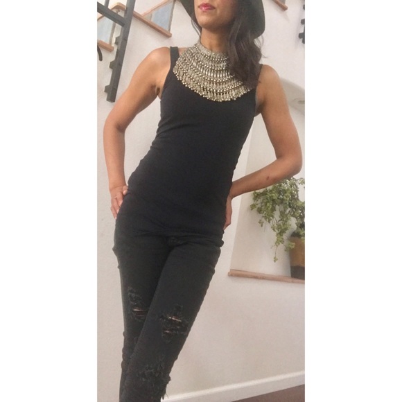 🌵HP🌵VTG 80s Saudi Arabia Bedouin Necklace - Picture 3 of 8