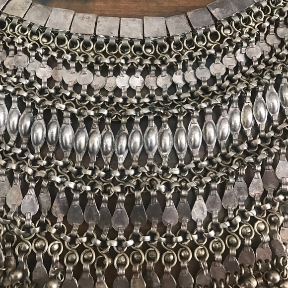 🌵HP🌵VTG 80s Saudi Arabia Bedouin Necklace - Picture 8 of 8