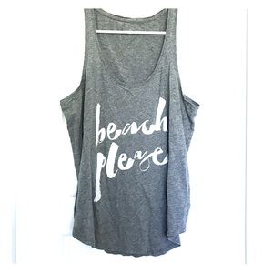 Beach Please tank top