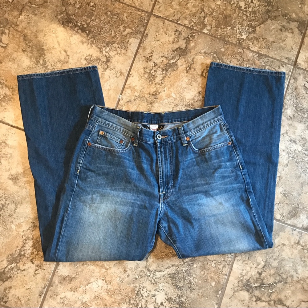 Lucky Men's Med Wash Jeans EUC