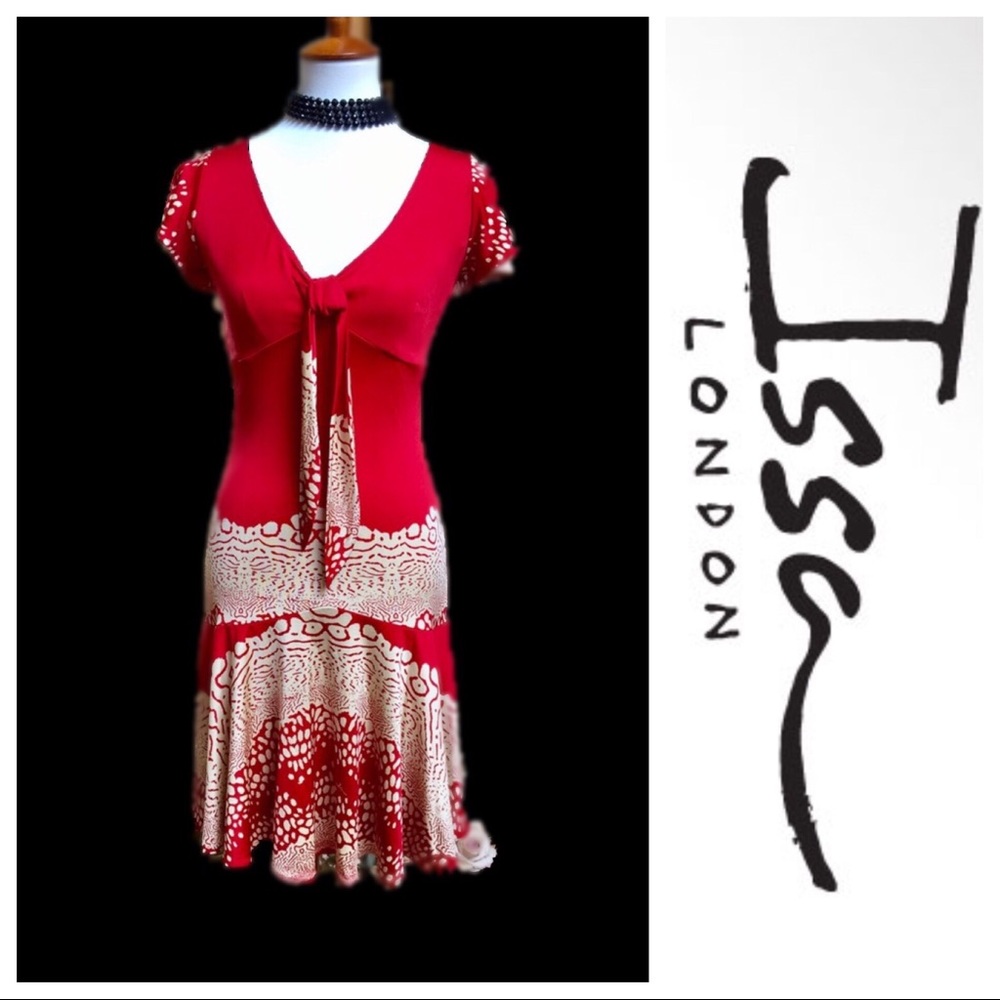 Retro 💃🏻 Flounce dress by Issa London