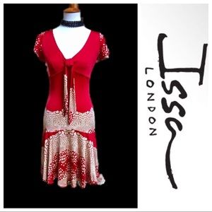 Retro 💃🏻 Flounce dress by Issa London