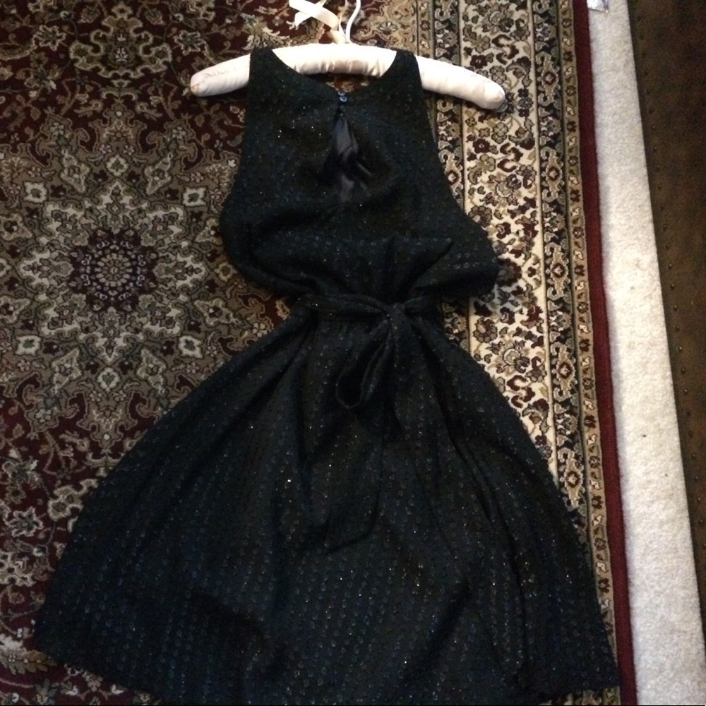 EXPRESS Black Sparkly dress