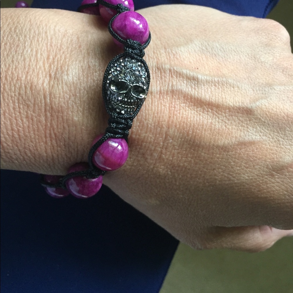 Shambala Skull Bracelet