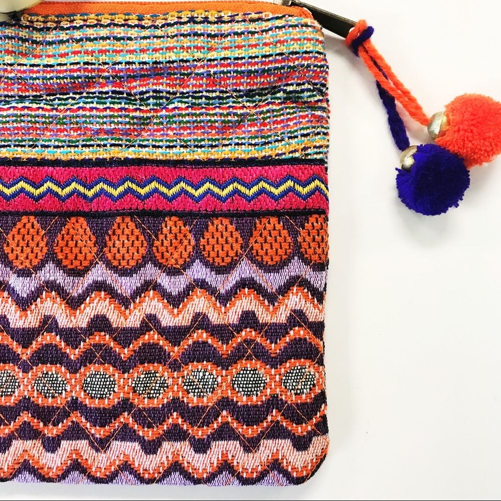 Embroidered Makeup Pouch - Picture 2 of 3