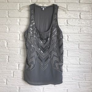 Express Beaded Tank Top