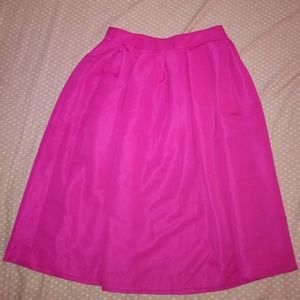 Hot Pink Skirt