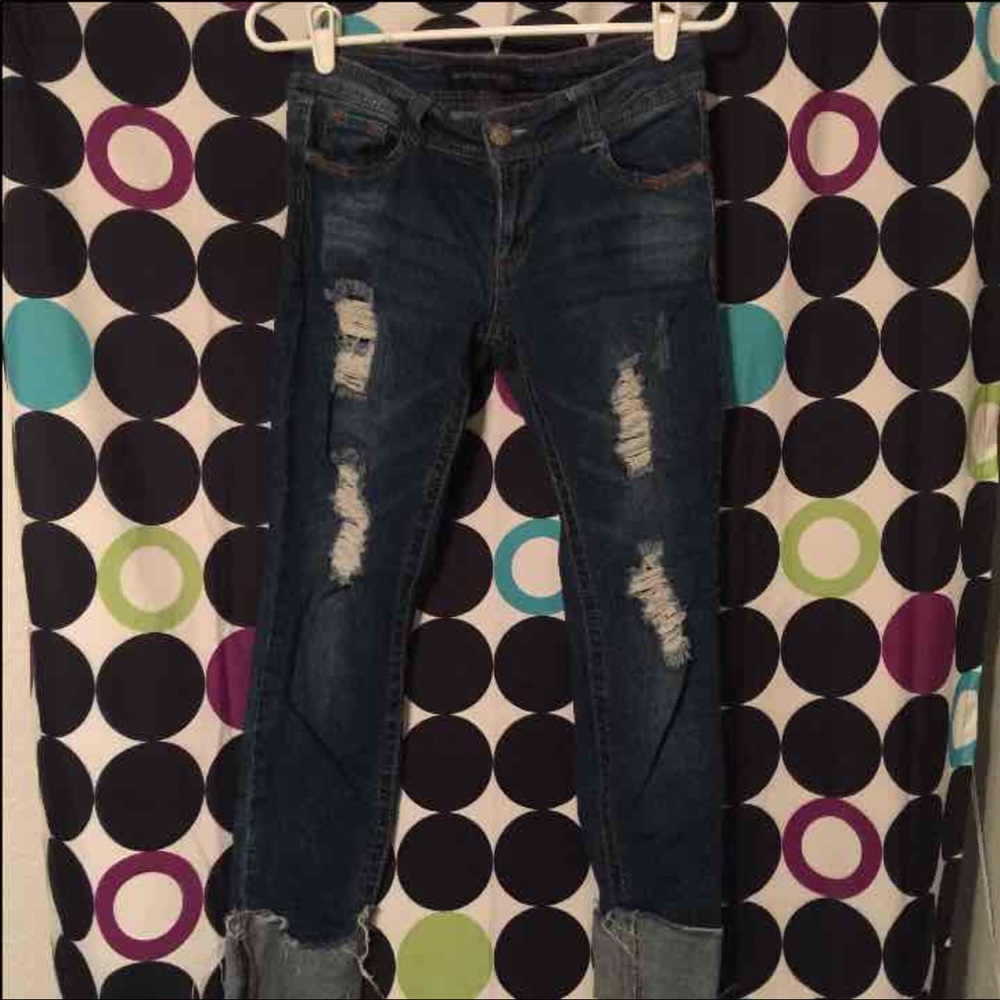 Rue 21 ripped jeans