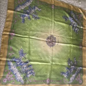 Authentic HERMES silk scarf.