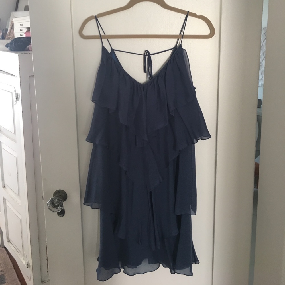 Rebecca Taylor layered silk dress