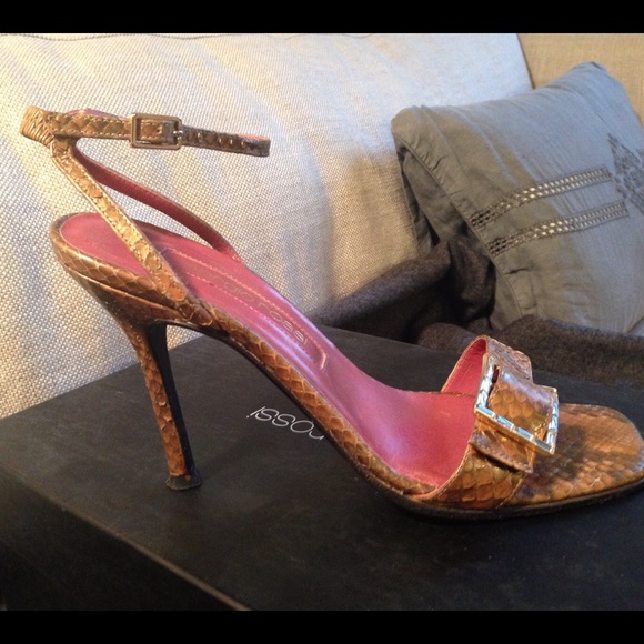 Sergio Rossi Python Sandals - Picture 4 of 4