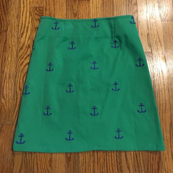 Lilly Pulitzer Anchors Away skirt sz 8 kids - Picture 2 of 3