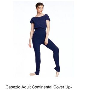 Capezio Continental warm up in raspberry daiquiri