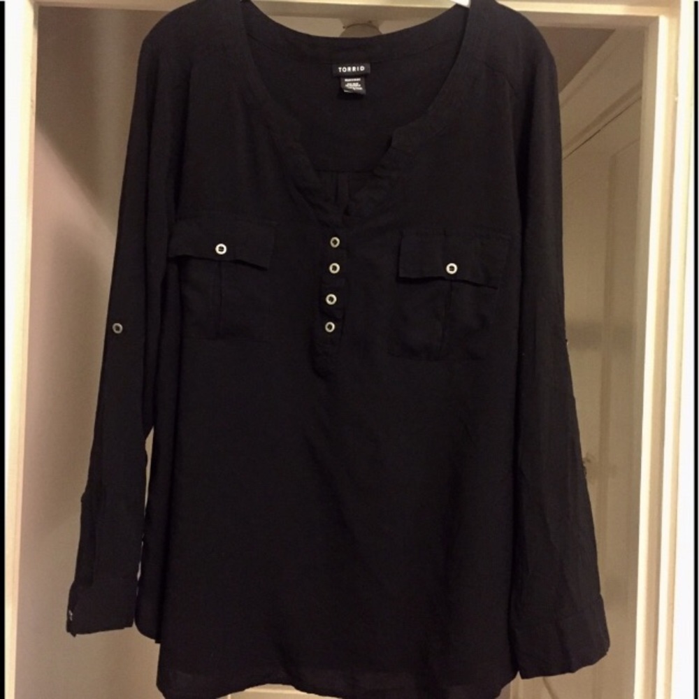 Challis Pullover Top