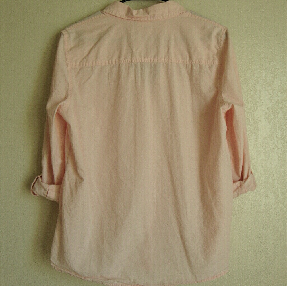Faded Glory • Pink 100% Cotton Button-Down - Picture 3 of 5