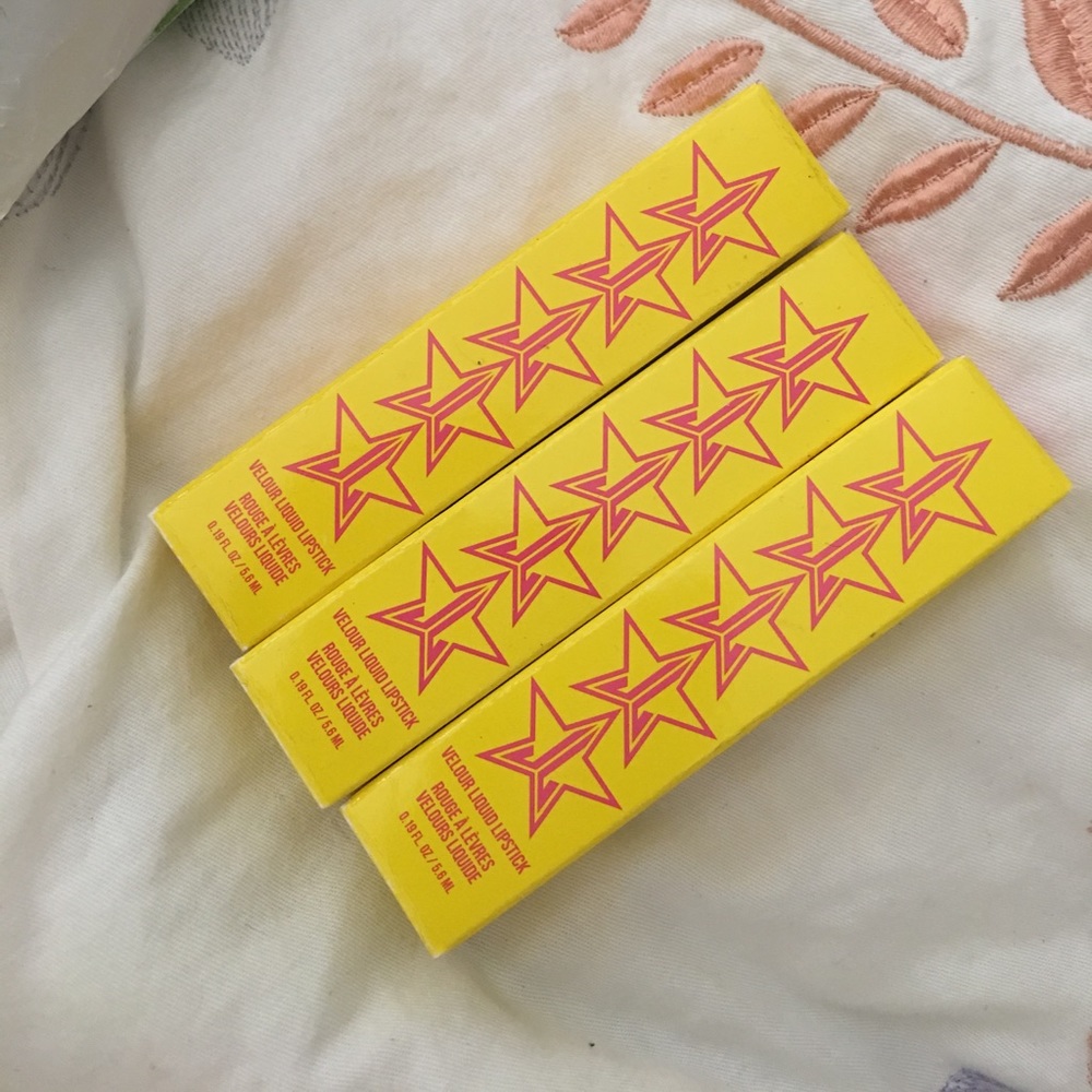 Jeffrey Star liquid lipsticks