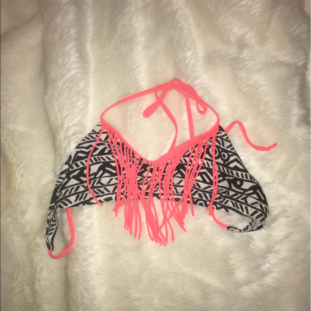 LA hearts swimsuit top