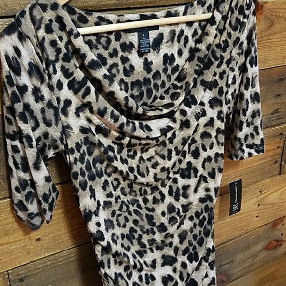 *Price Drop* INC leopard dress - Picture 4 of 6