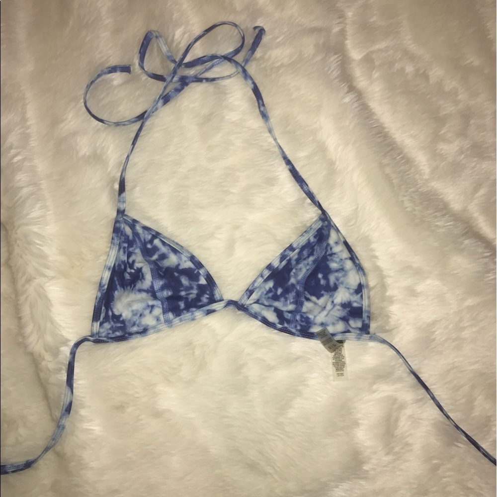 Bikini top from pink